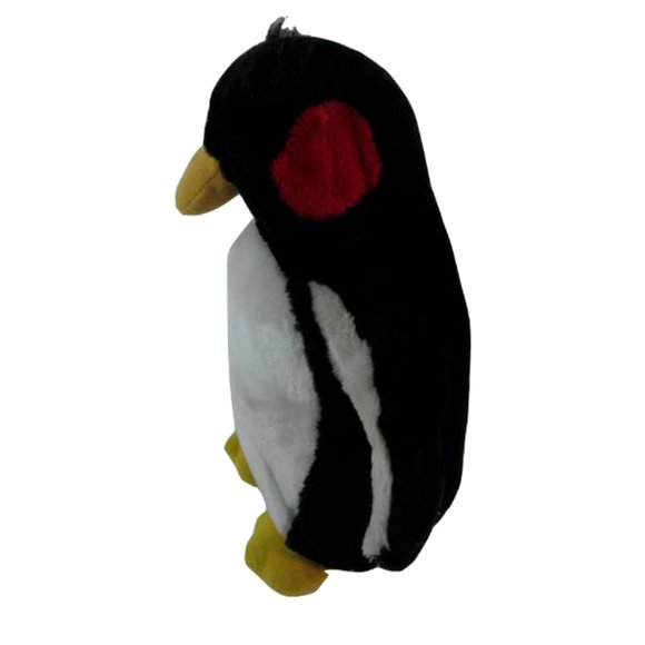 1987 Fundamental Too Squeezem's PENGUIN Plush Stuffed Toy Honks when you Squeeze - Picture 6 of 8